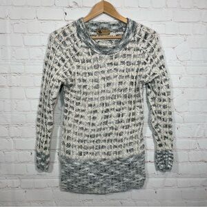 Katsumi Sweater Womens Size Large Crew Neck Long Sleeve Knitted Long Pullover